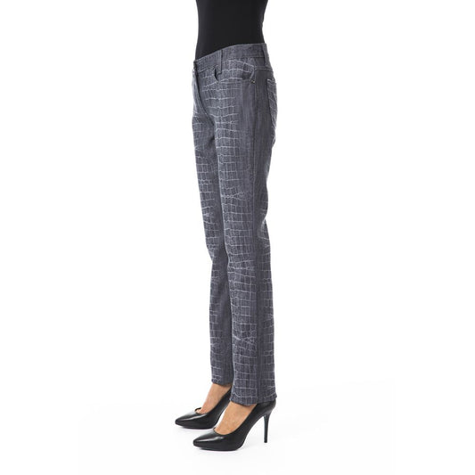BYBLOS Black Viscose Women's Pants