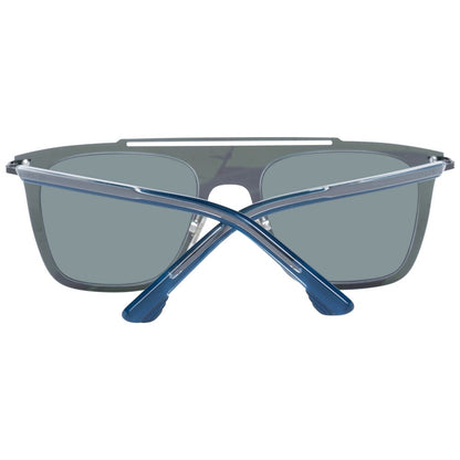 Police Blue Metal & Plastic Sunglasses