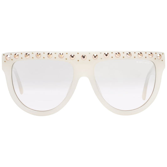 Marciano by Guess White Plastic Sunglasses