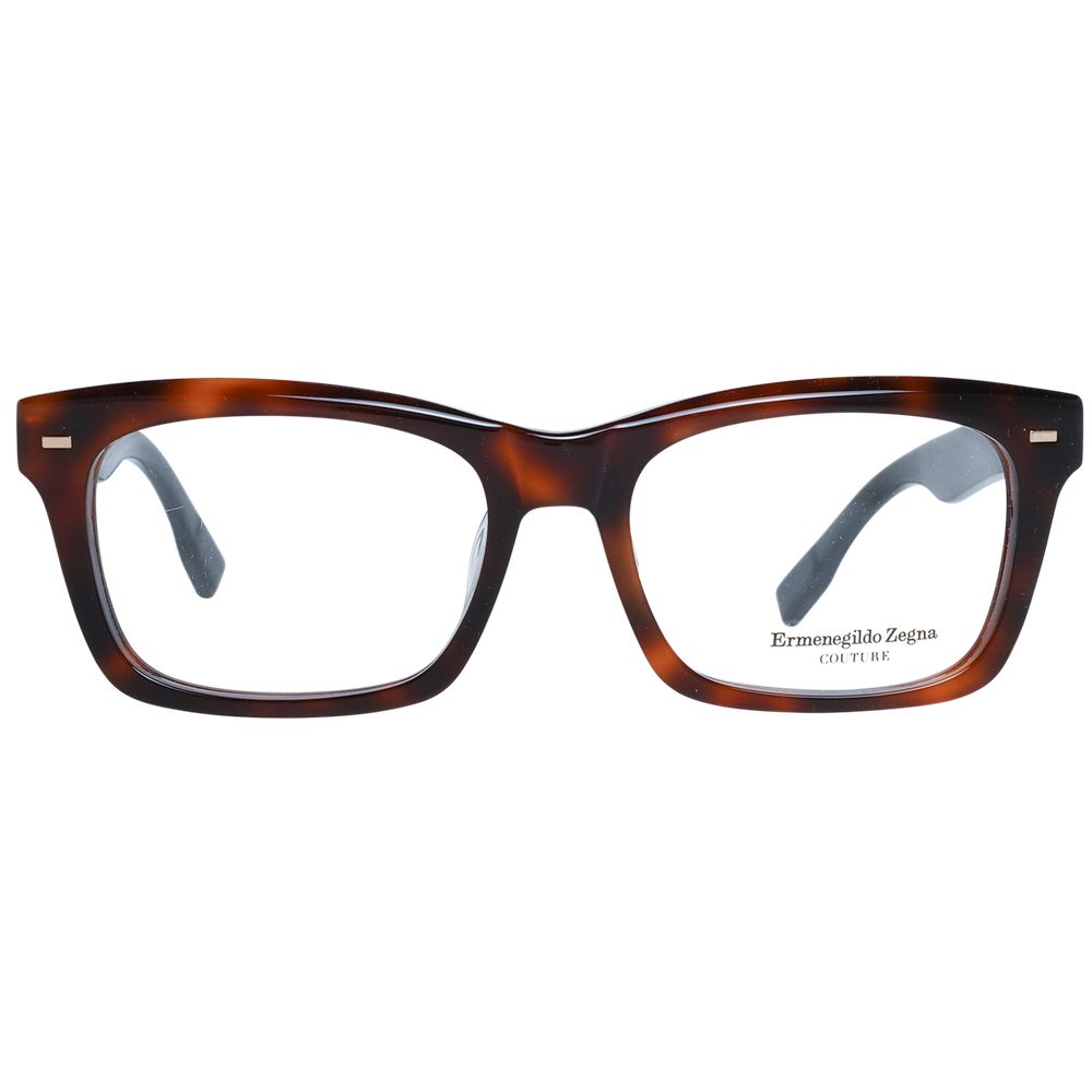 Ermenegildo Zegna Brown Acetate, Wood & Horn Glasses (Frames)