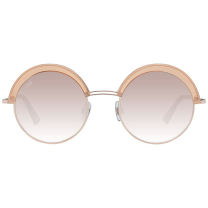 Web Rose Gold Metal & Plastic Sunglasses