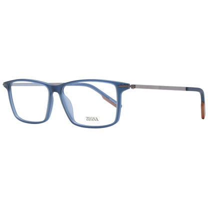 Ermenegildo Zegna Blue Plastic Glasses (Frames)