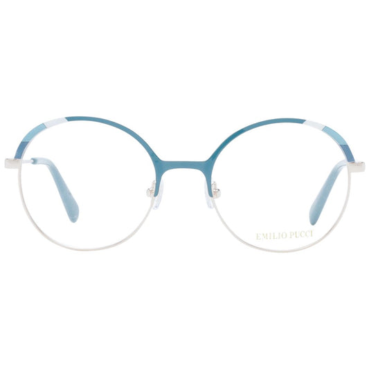 Emilio Pucci Turquoise Metal Glasses (Frames)