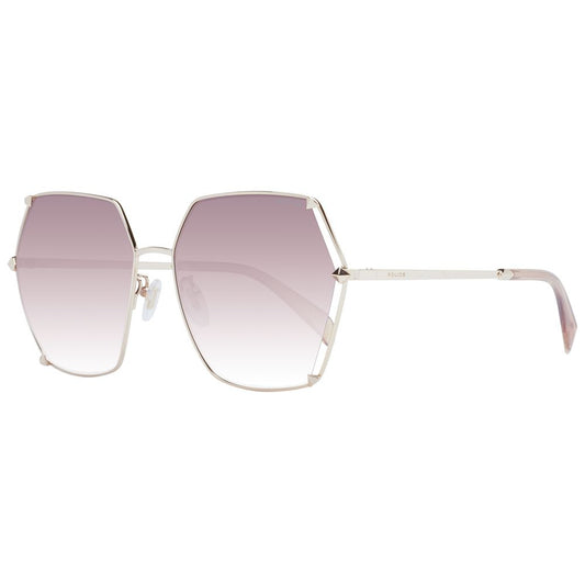 Police Rose Gold Metal Sunglasses