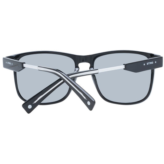 Sting Black Acetate & Plastic Sunglasses