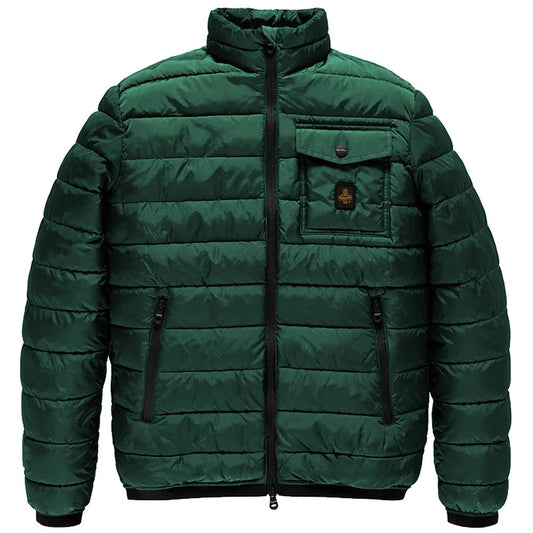 Refrigiwear Green Nylon Men Jacket
