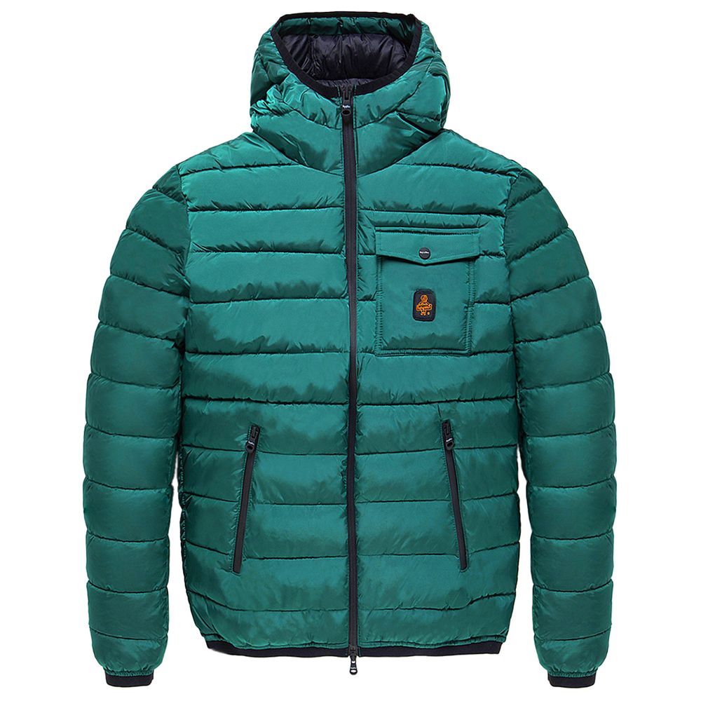 Refrigiwear Green Nylon Men Jacket