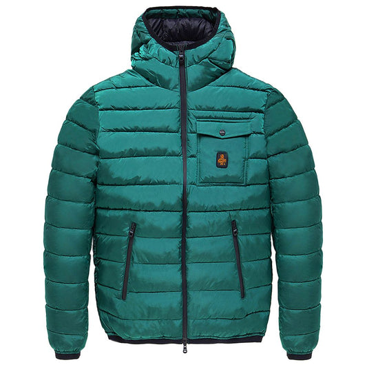 Refrigiwear Green Nylon Men Jacket