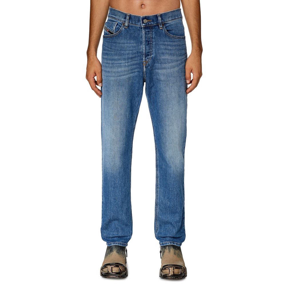 Diesel Blue Cotton Men Jeans
