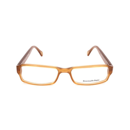 Ermenegildo Zegna Brown Plastic Glasses (Frames)