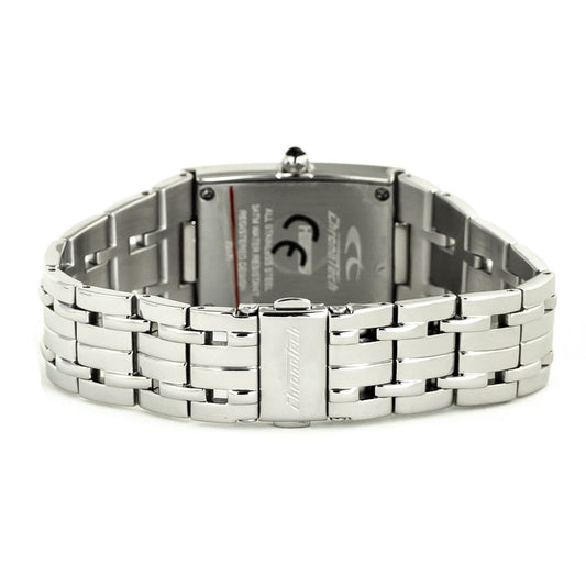 Chronotech Silver Stainless Steel Dress Watch