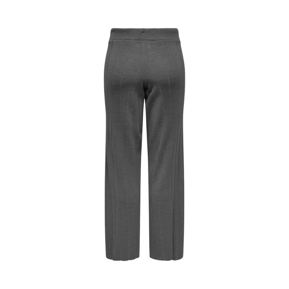 Only Gray Marabou Pant