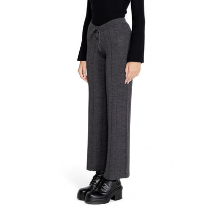 Only Gray Marabou Pant
