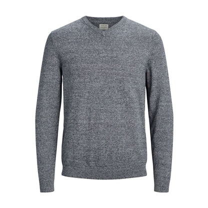 Jack Jones Blue Cotton Sweater