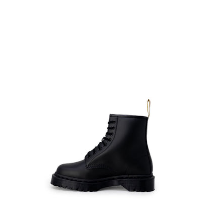 Dr. Martens Black Polyester Lace-Up Boots