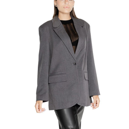 Only Gray Recycled Polyester Blazer