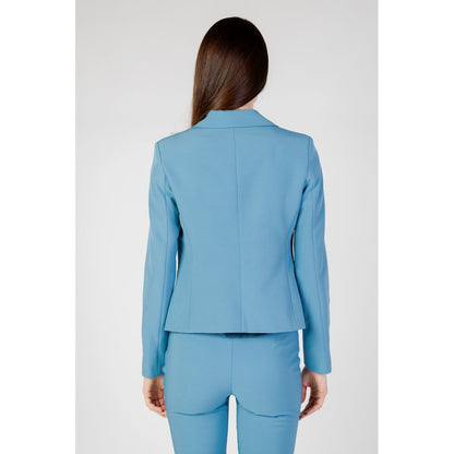 Rinascimento Turquoise Polyester Blazer