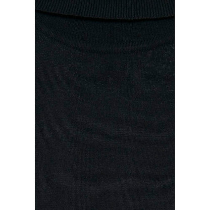 ICHI Black Viscose Turtleneck