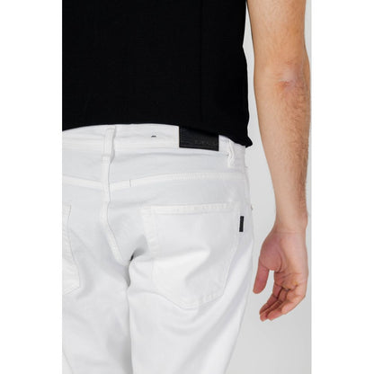 Antony Morato White Cotton Skinny Jeans