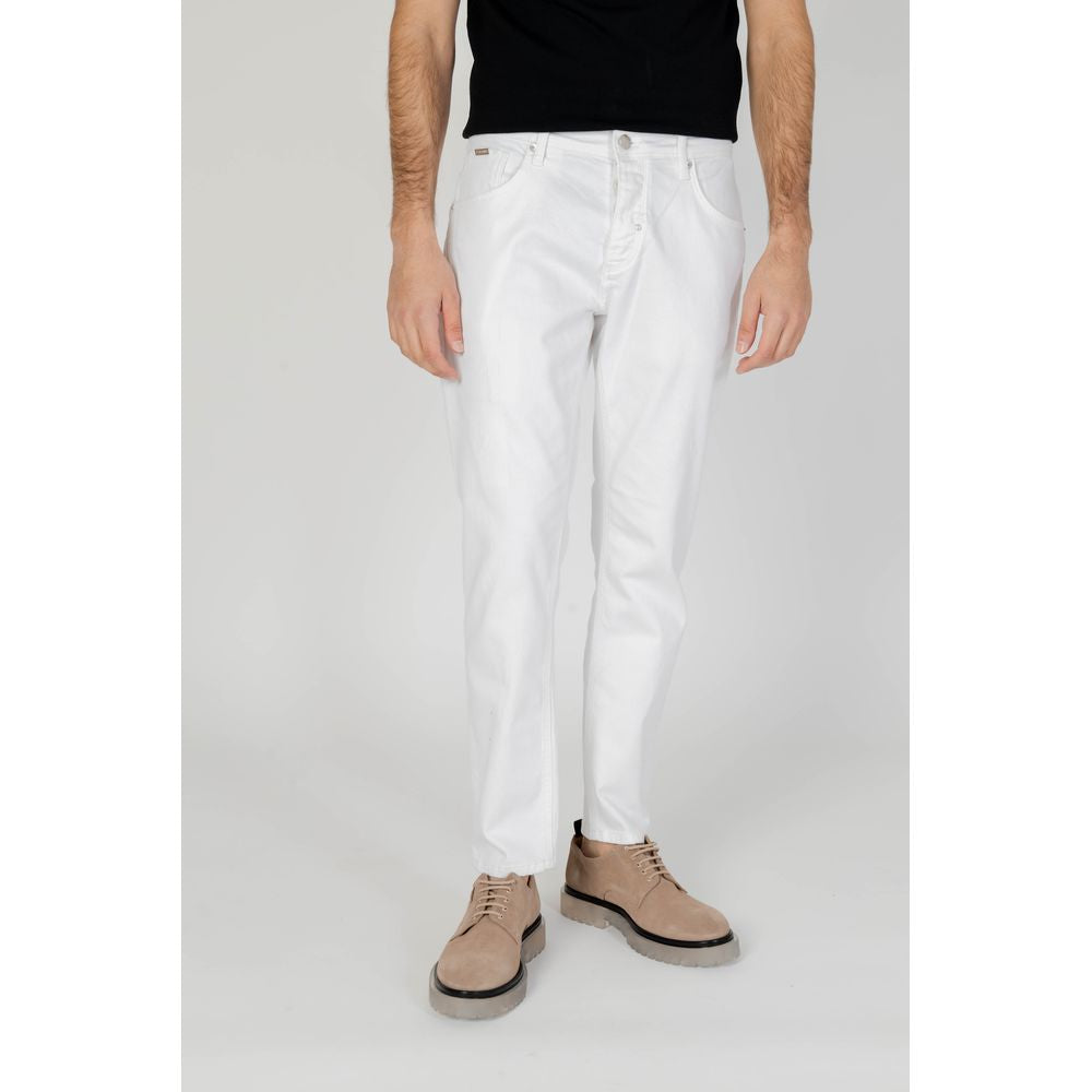 Antony Morato White Cotton Skinny Jeans