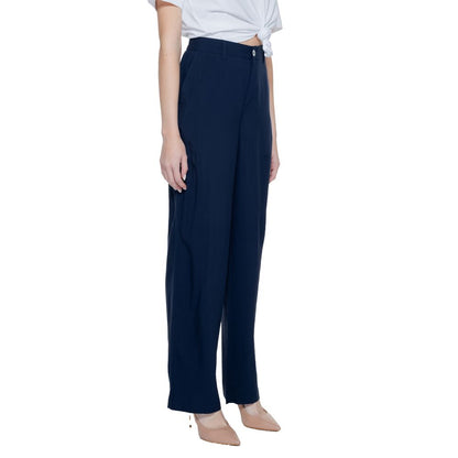 Street One Blue Viscose Pant