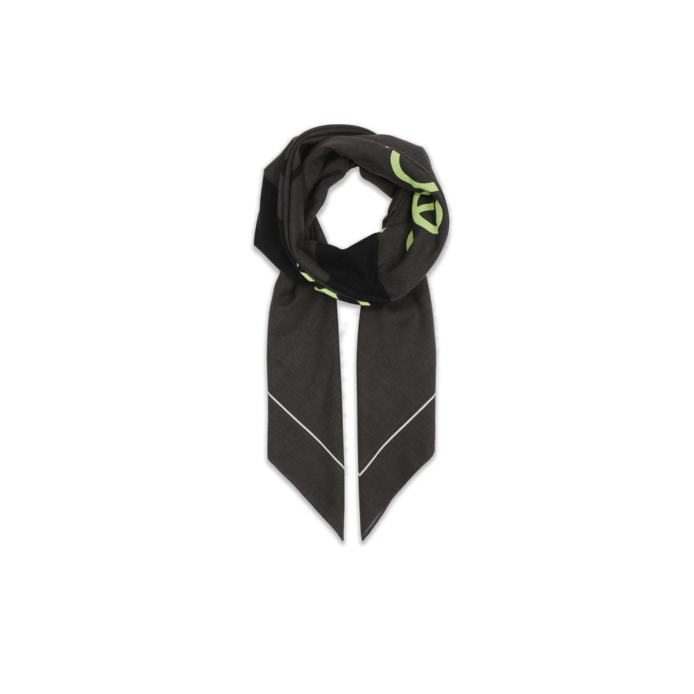 Calvin Klein Jeans Black Organic Cotton Scarf