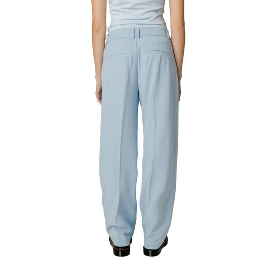 Only Blue Polyester Pant