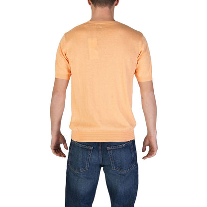 Hamaki-Ho Orange Cotton Sweatshirt