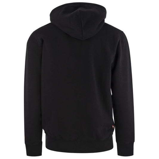 MC2 Saint Barth Black Cotton Men's Hoodie
