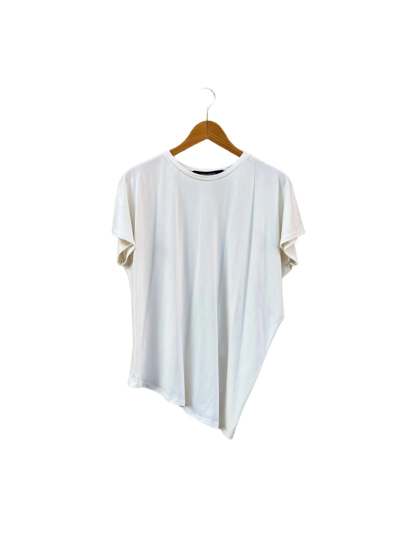 109 Teix Draped Tank Top in the Softest Bamboo Jersey BLACK