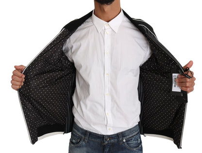 Dolce & Gabbana Black DD58 SG62 Sequined Beaded Jacket