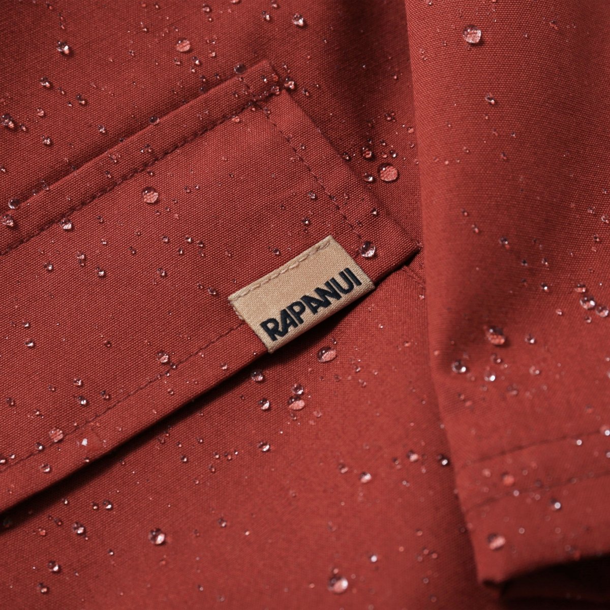 Men's Nautical Lined Raincoat    Colour  Rust