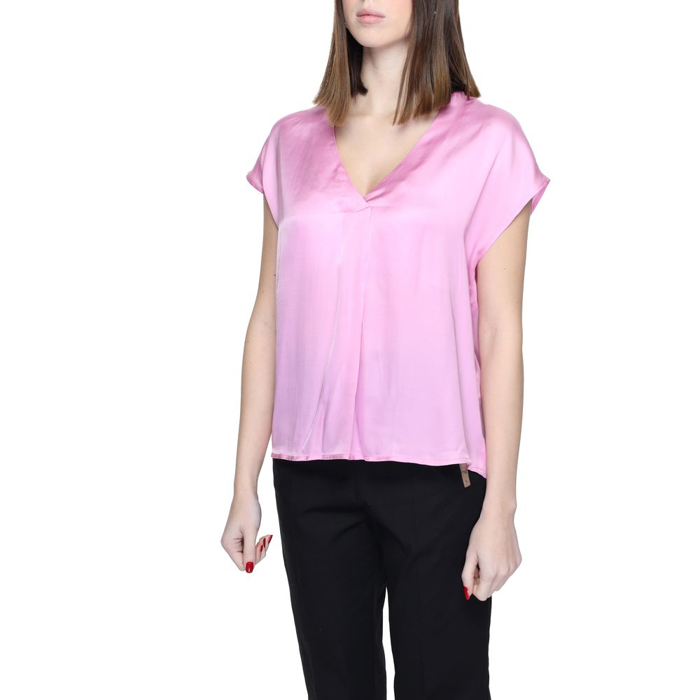 Rinascimento Multicolor Viscose Blouse