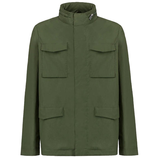 People Of Shibuya Green Cotton Men's Jacket