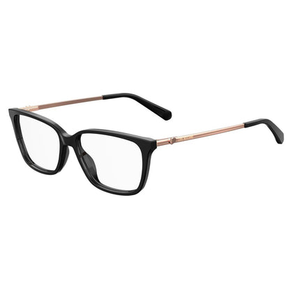 Love Moschino Black Acetate Glasses (Frames)