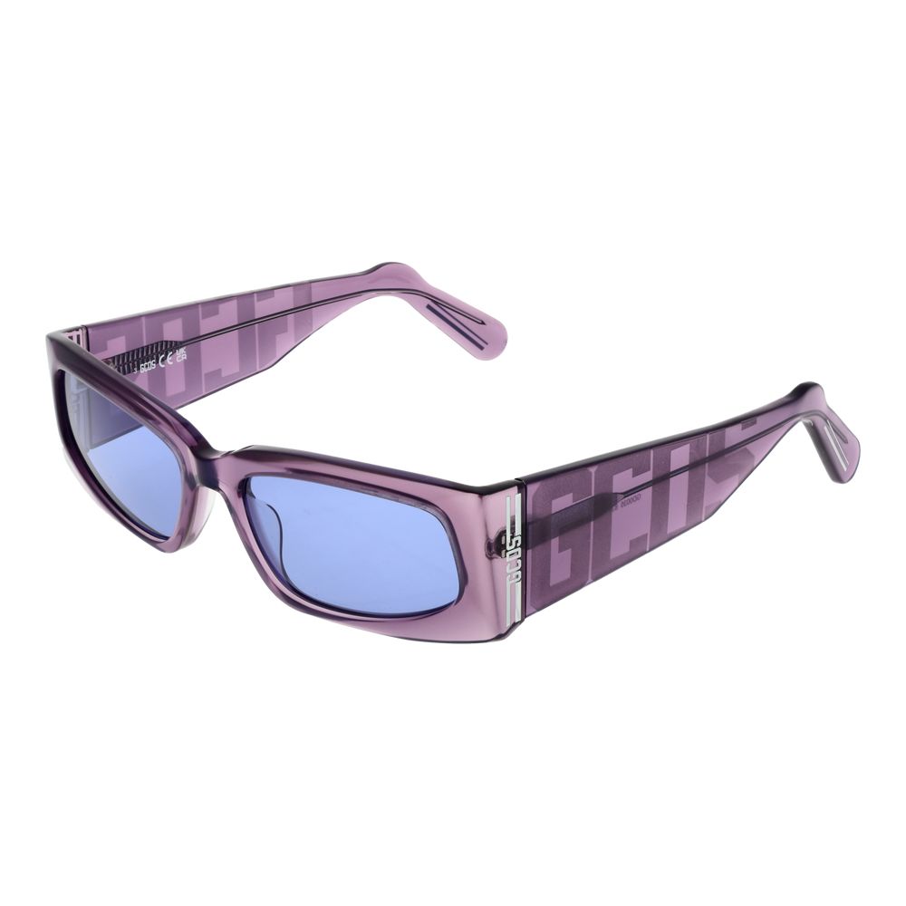 GCDS Purple Acetate Sunglasses