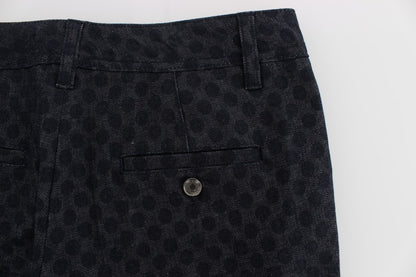 Dolce & Gabbana Polka Dotted Slim Capris Jeans