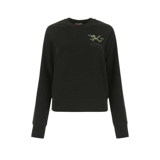 Kenzo Black Cotton Sweatshirt