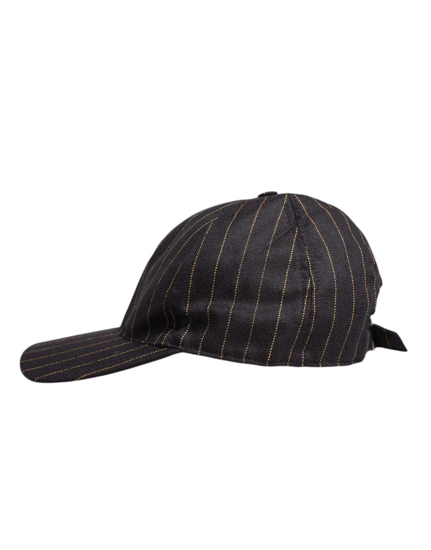 Dolce & Gabbana Brown Stripes Cotton 6 Panels Baseball Cap