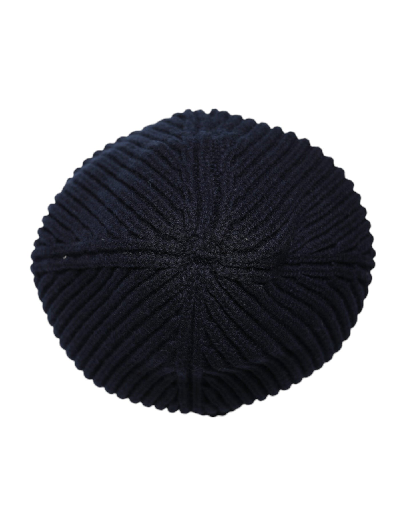 Dolce & Gabbana Black Cashmere Knitted Winter Beanie Hat