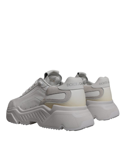Dolce & Gabbana White Daymaster Low Top Sneakers Shoes