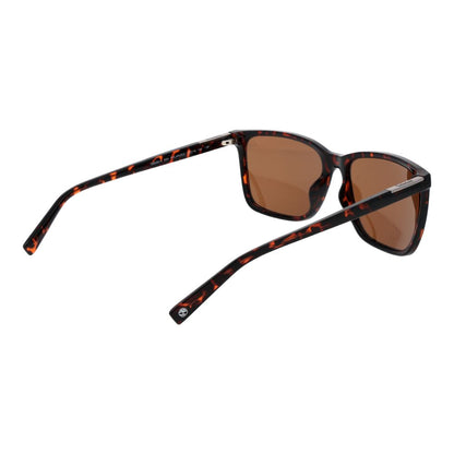 Timberland Brown Plastic Sunglasses