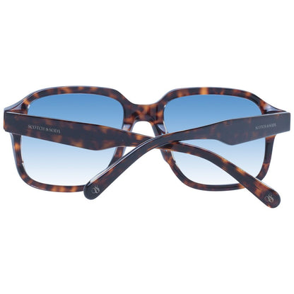 Scotch & Soda Brown Metal Sunglasses