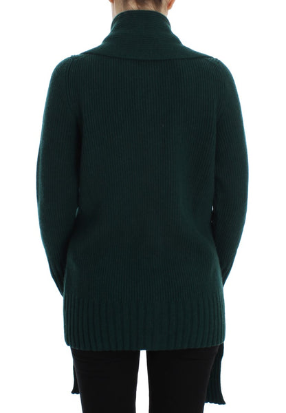 Dolce & Gabbana Green Knitted Cashmere Cardigan