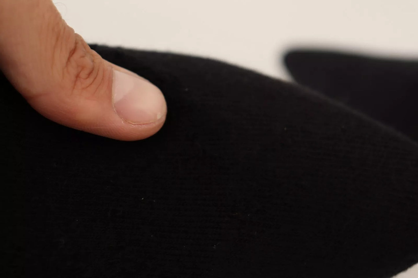 GCDS Black Suede Logo Socks Block Heel Ankle Boots Shoes