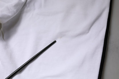 Dolce & Gabbana White Cotton Stretch Jogger Sweatpants Pants