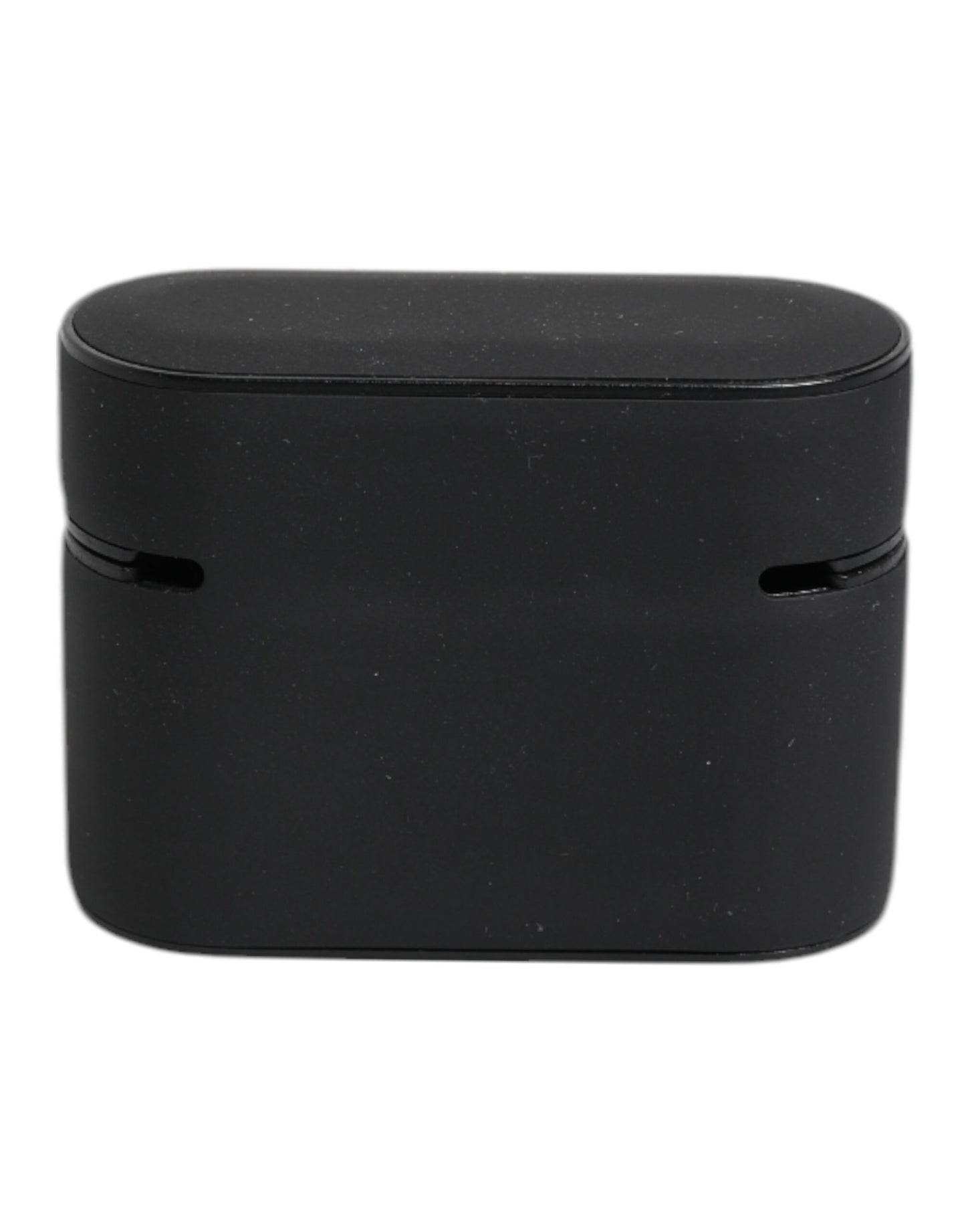 Dolce & Gabbana Black Orange Silicone Embossed Logo Airpods Case