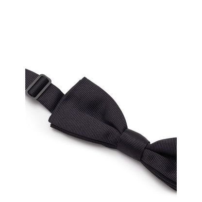 Dolce & Gabbana Black Silk Bowtie