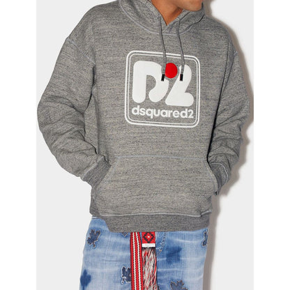 Dsquared² Gray Cotton Sweatshirt