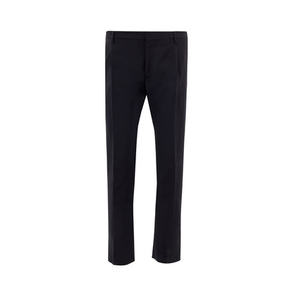Valentino Black Wool Dress Pants